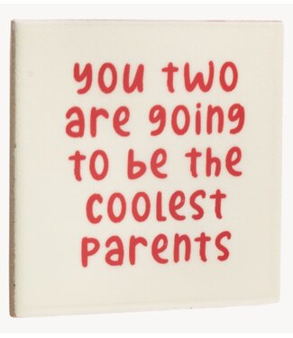 Tegeltje coolest parents
