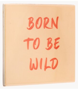 Tegeltje born to be wild