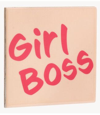 Tegeltje girlboss