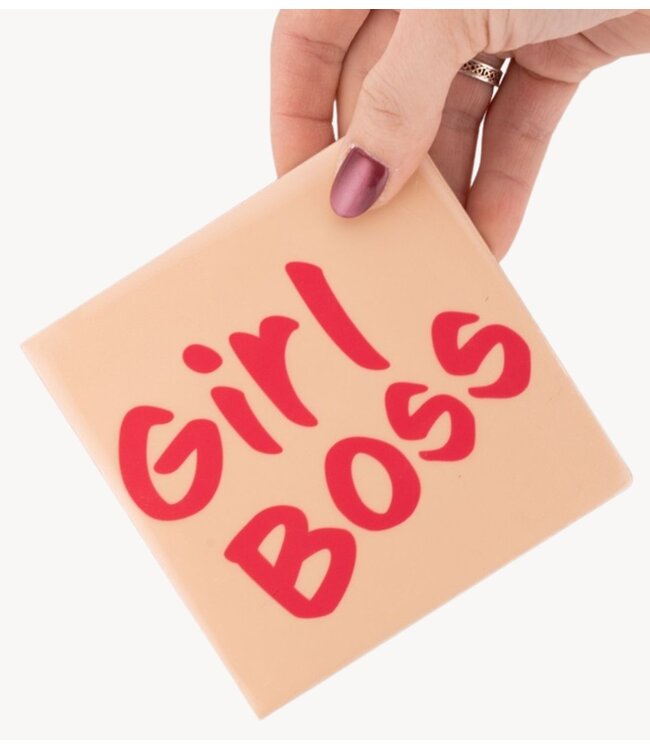Tegeltje girlboss