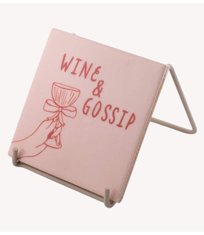Tegeltje wine & gossip