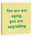 Tegeltje not aging, upgrading
