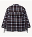 Refined Department Blazer ladies woven check blazer fringes TORI check