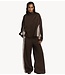 Refined Department Jas ladies woven sporty jacket ANNIE choc brown