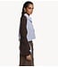 Refined Department Jas ladies woven striped blouse bomber panel NOOR stripe