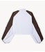 Refined Department Jas ladies woven striped blouse bomber panel NOOR stripe