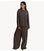 Refined Department Shirt ladies knitted oversized striped longsleeve AMELIE stripe