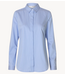 Selected Blouse SLWROMIE LS STRIPED FITTED SHIRT NOOS Bright White Blue