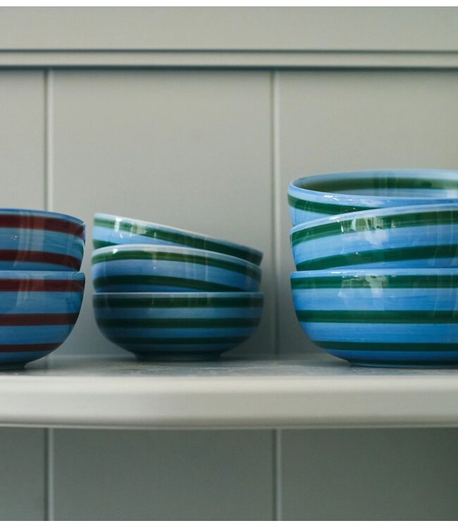 Anna+Nina Kom Tide & Leaf Tapas Bowl Multicolour
