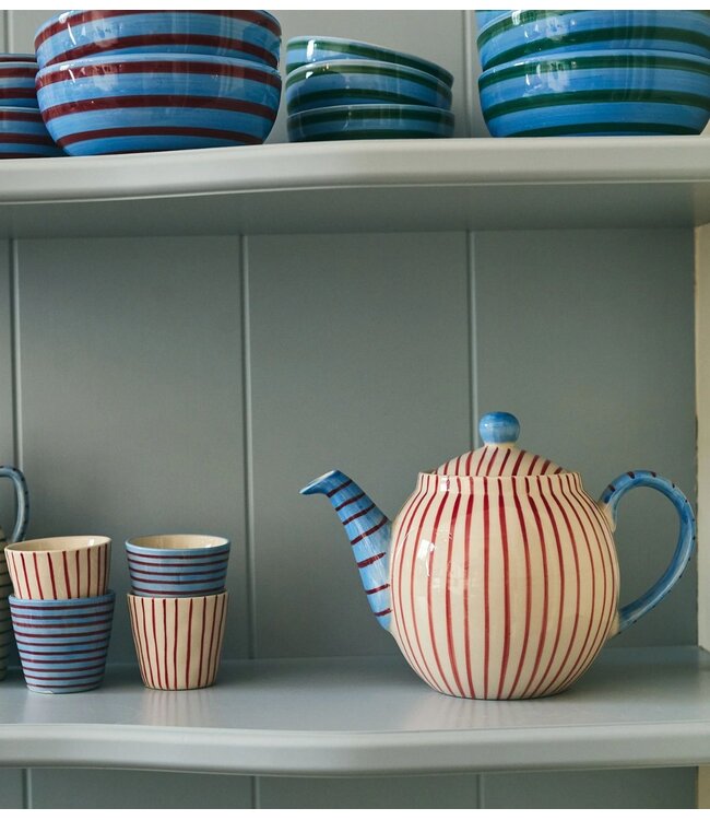 Anna+Nina Theepot Percy Teapot Multicolour