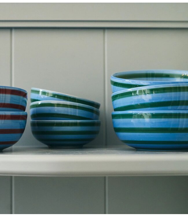 Anna+Nina Kom Tide & Leaf Bowl Multicolour