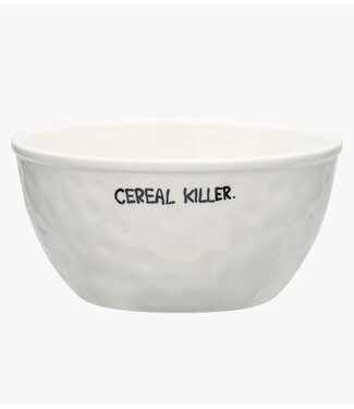 Anna+Nina Kom Cereal Killer Bowl White
