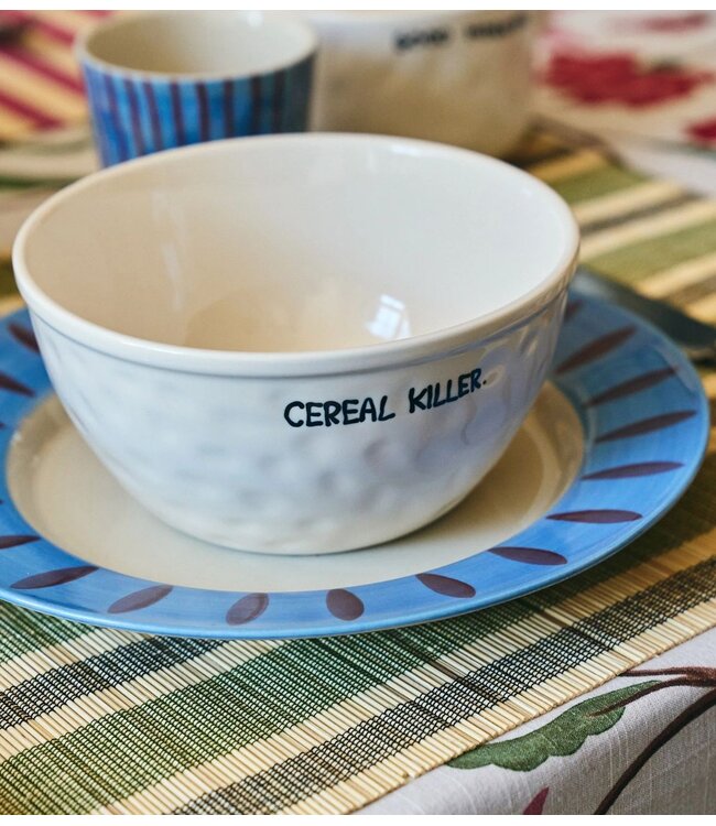 Anna+Nina Kom Cereal Killer Bowl White