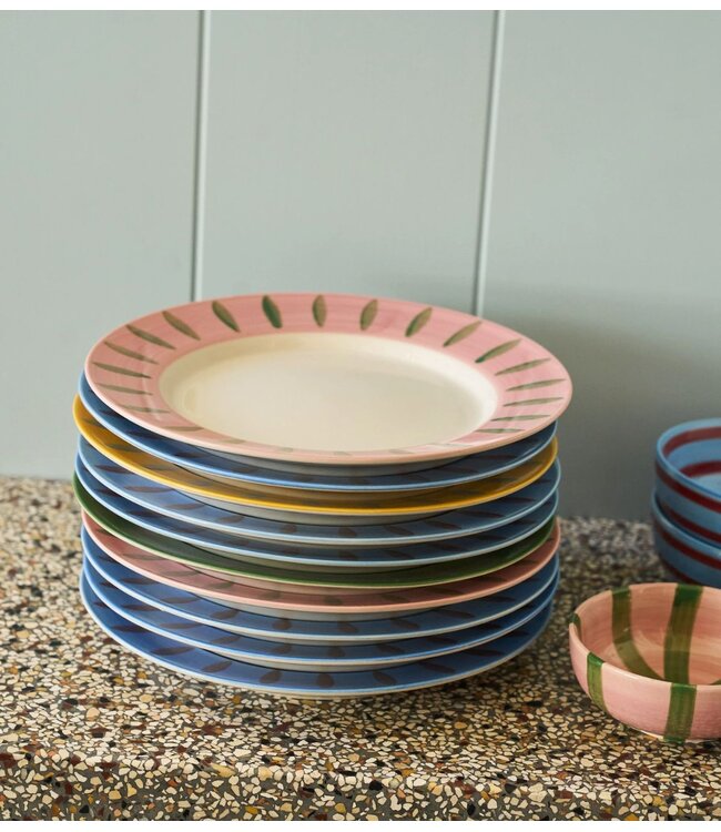 Anna+Nina Borden Dreamy Breakfast Plate Set of 4 Multicolour