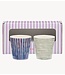 Anna+Nina Mok Stripe Affair Coffee Cup Set of 2 Multicolour
