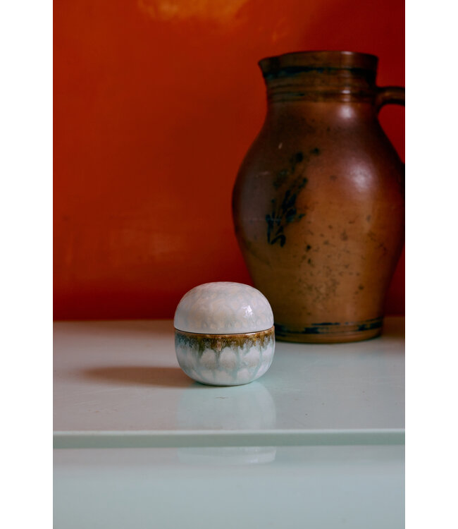 HKLIVING 70s Ceramics Suikerpot Petal