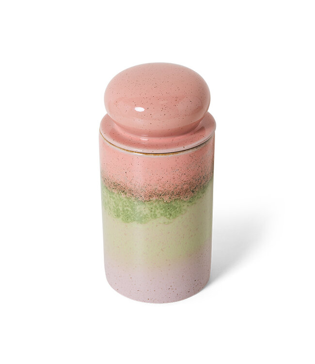 HKLIVING 70s Ceramics Voorraadpot Glaze 22,5 cm