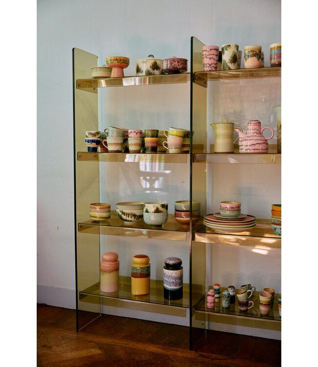 HKLIVING 70s Ceramics Voorraadpot Glaze 22,5 cm