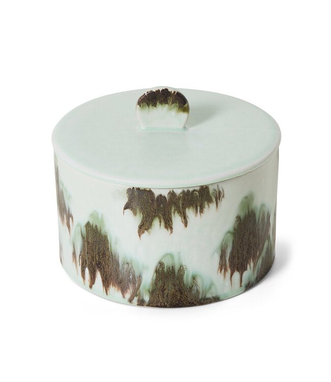 HKLIVING Koektrommel 70s ceramics: cookie jar, tide