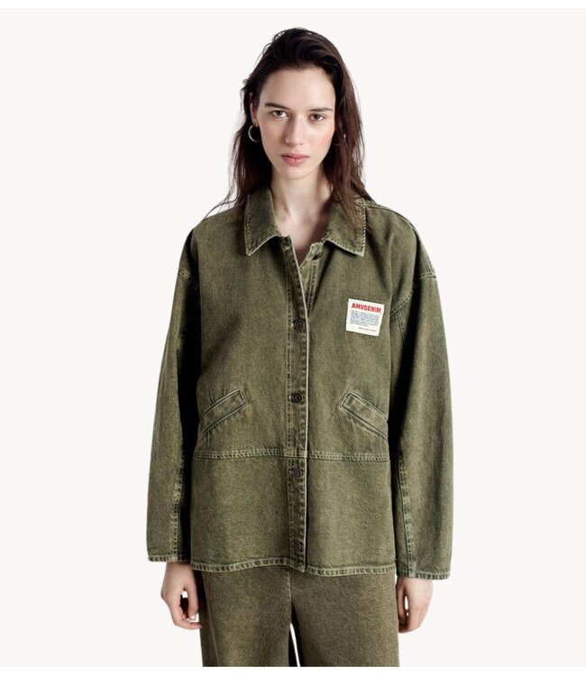 American Vintage Vest UZATOWN OLIVE
