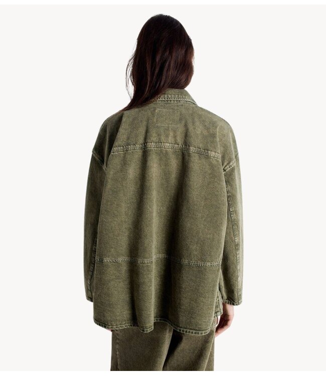 American Vintage Vest UZATOWN OLIVE