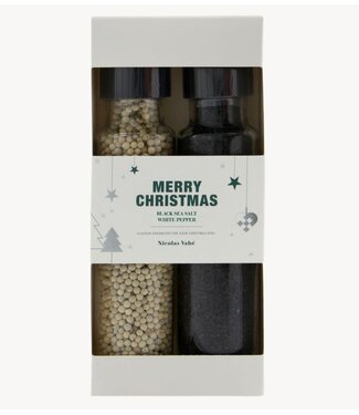 Nicolas Vahé Cadeaubox Gift box, CHBlack sea salt + pepper, white, 320/175 g/g