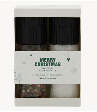 Nicolas Vahé Cadeaubox Gift box, CHFrench sea salt + pepper mix, 120/55 g/g