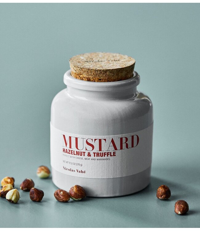 Nicolas Vahé Mosterd Mustard, Hazelnut & truffle, 270 g