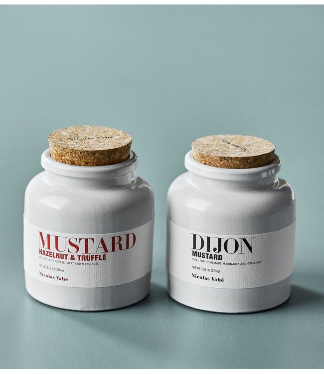 Nicolas Vahé Mosterd Mustard, Hazelnut & truffle, 270 g
