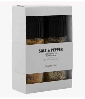 Nicolas Vahé Cadeabox Gift box, Salt chilli + pepper, garlic, 115/65 g/g