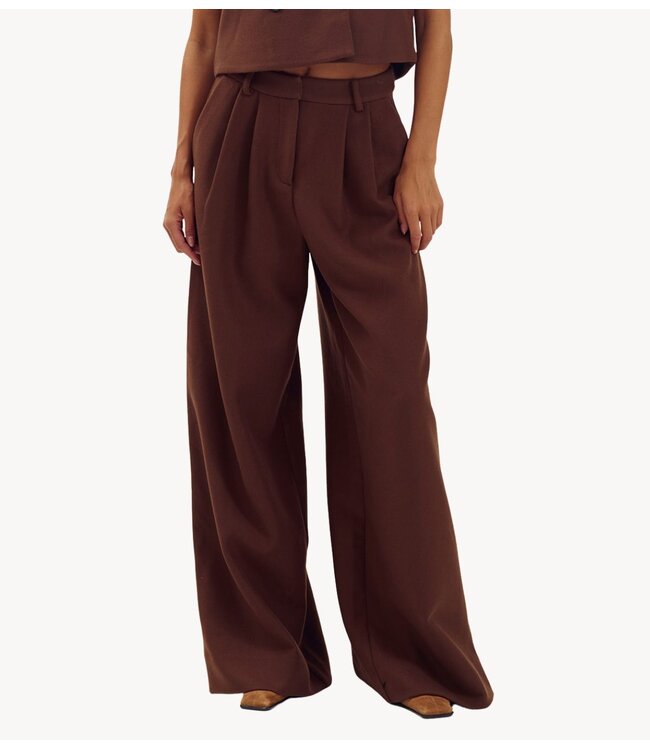 HARPER & YVE Broek MASON-PA BROWN