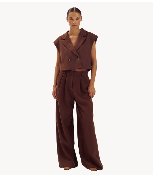 HARPER & YVE Broek MASON-PA BROWN