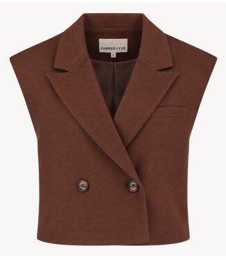 HARPER & YVE Vest ESMEE-GI BROWN