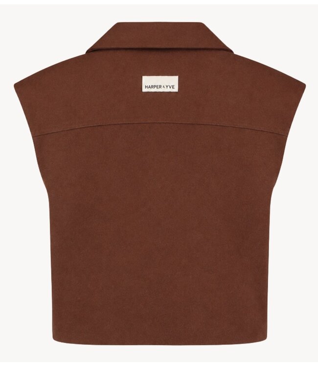 HARPER & YVE Vest ESMEE-GI BROWN