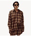 HARPER & YVE Blouse KIM-LS BROWN CHECK