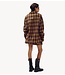 HARPER & YVE Blouse KIM-LS BROWN CHECK