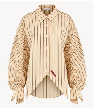 HARPER & YVE Blouse TED-LS CREME STRIPE