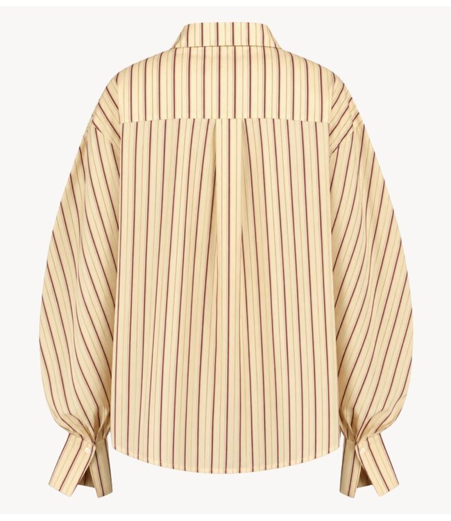 HARPER & YVE Blouse TED-LS CREME STRIPE