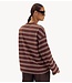 HARPER & YVE Shirt TOMMY-LS BROWN STRIPE