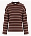 HARPER & YVE Shirt TOMMY-LS BROWN STRIPE