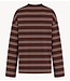 HARPER & YVE Shirt TOMMY-LS BROWN STRIPE