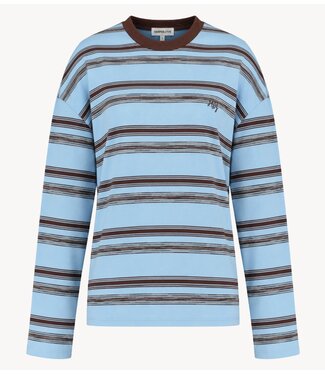 HARPER & YVE Shirt TOMMY-LS BLUE STRIPE