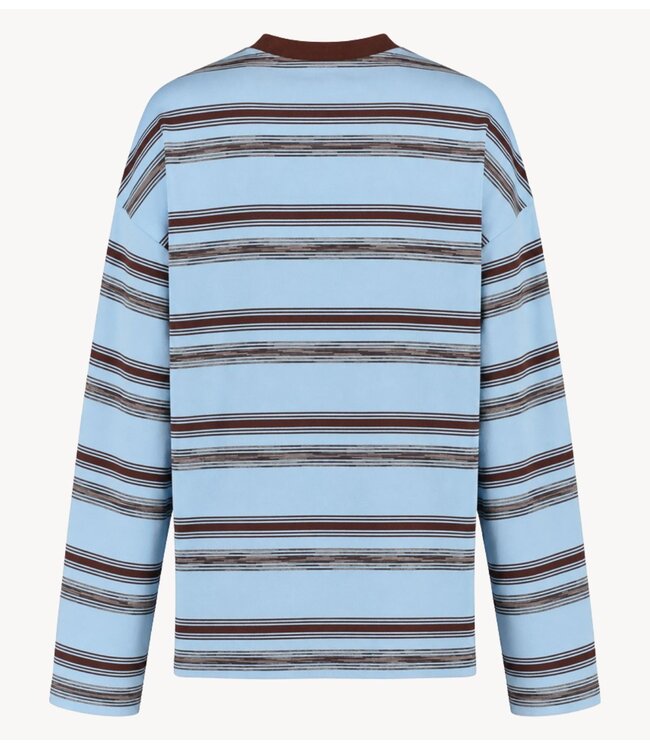 HARPER & YVE Shirt TOMMY-LS BLUE STRIPE
