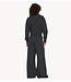 10DAYS Broek wide jogger fleece antra melee