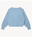 10DAYS Vest hairy knit cardigan angel blue