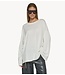 10DAYS Shirt chique long sleeve tee ecru