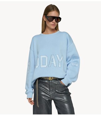 10DAYS Trui statement sweater angel blue
