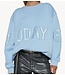 10DAYS Trui statement sweater angel blue