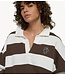10DAYS Trui baseball balloon sweater ecru/brown