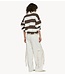 10DAYS Trui baseball balloon sweater ecru/brown